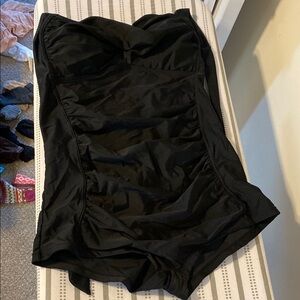 Elegant Black One-Piece Swimsuit